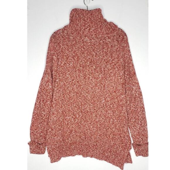 Fervour ModCloth Pink Cowl Turtleneck Sweater Tunic Knit Large Oversized Slouchy - Picture 9 of 9